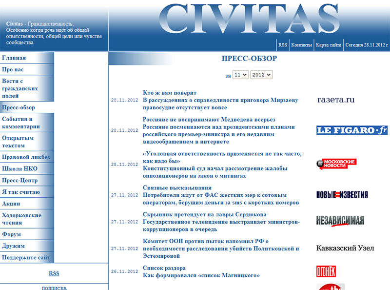 Ресурс гражданского общества Civitas